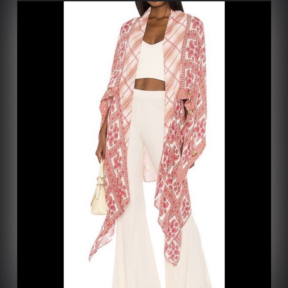 free people american pie patchwork kimono